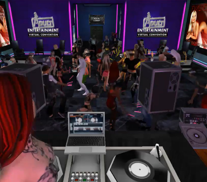 Chatting with friends and meeting new people